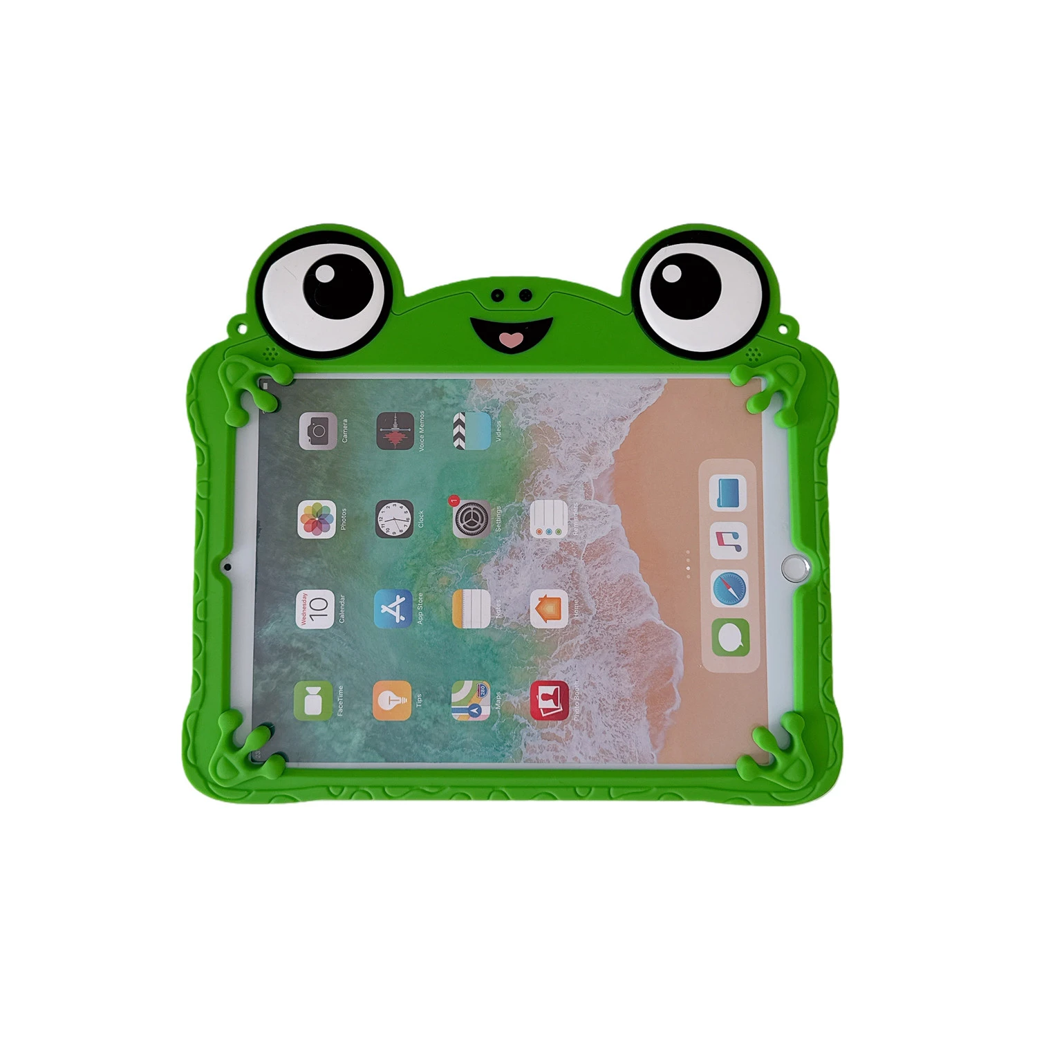 3D Cute Frog Kids Silicone Tablet Case For Samsung Tab A9 Plus X216B/X218U/X210 Tab A11Plus 11inch Cover z paskiem na ramię — zdjęcie produktu 7