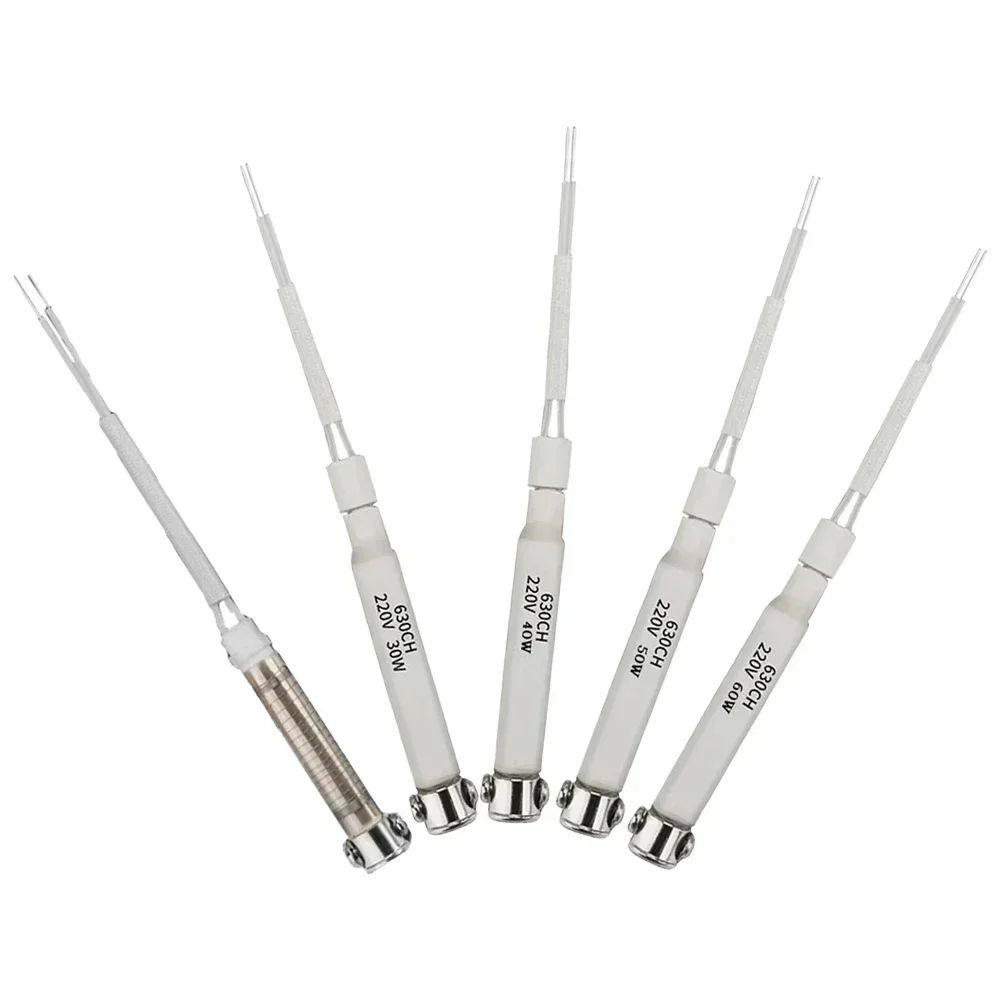 กึ่ง/ทั้งหมดเซรามิค Core องค์ประกอบความร้อนเปลี่ยน 220V 30W40W60W การประสาน Iron Core เชื่อมอุปกรณ์โลหะอุปกรณ์เสริม