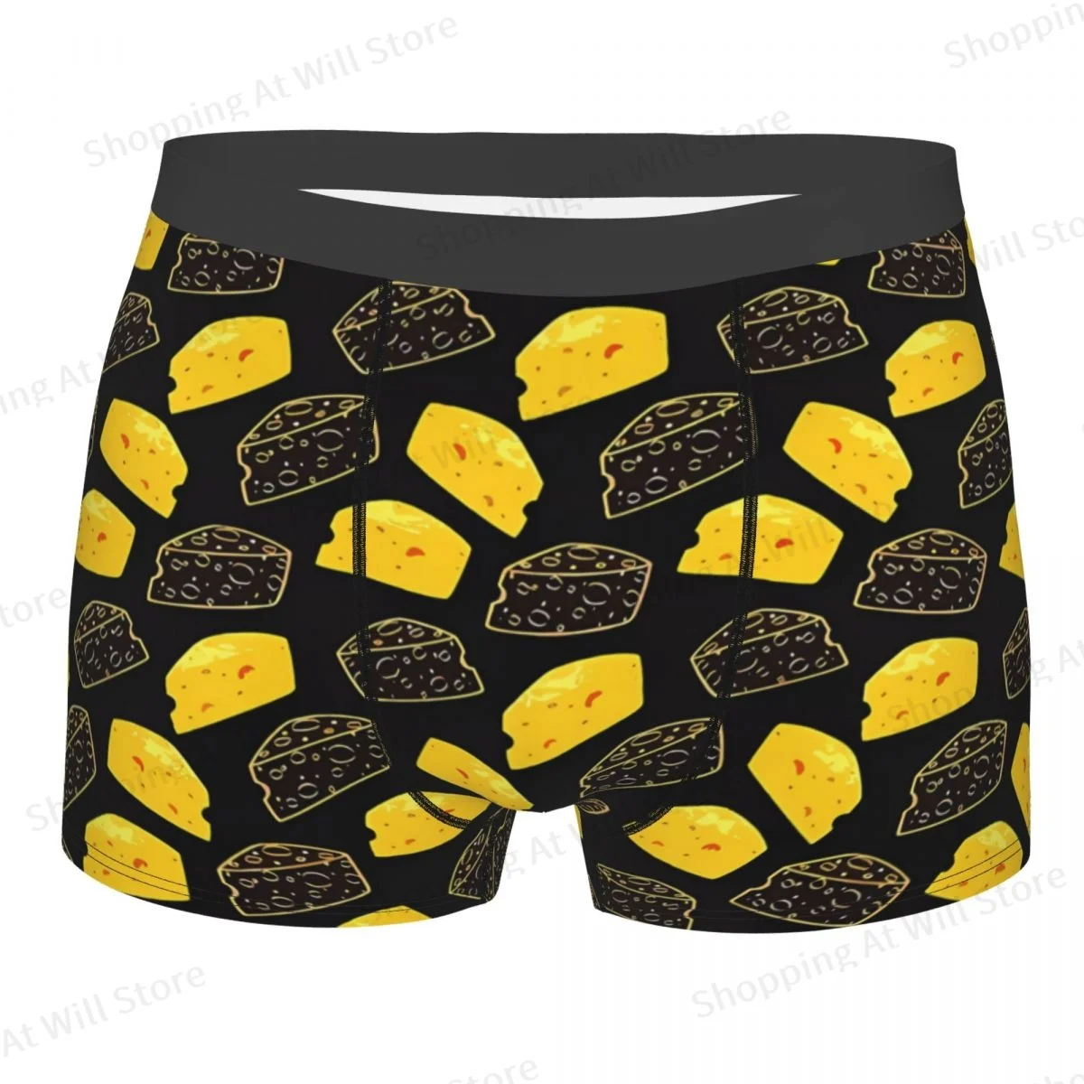 

Wisconsin Cheese Heads Men Boxer Briefs Highly Breathable Underpants Top Quality Print Shorts Gift Idea