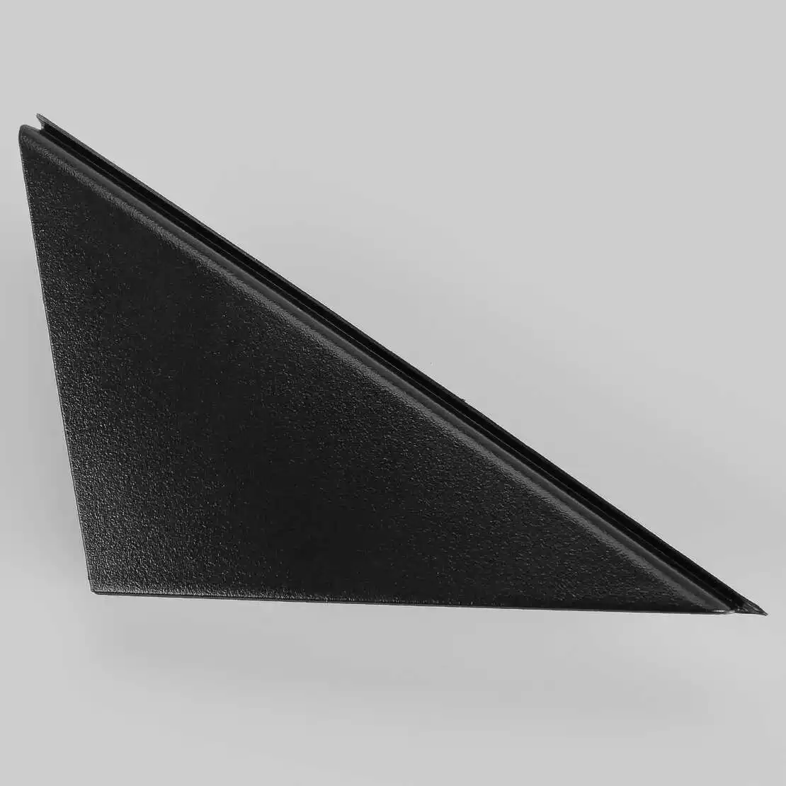 

86180-J9000 Угловая треугольная накладка на переднее левое зеркало, крышка стойки крыла, подходит для Hyundai Kona Electric 2019-2023, черный ABS