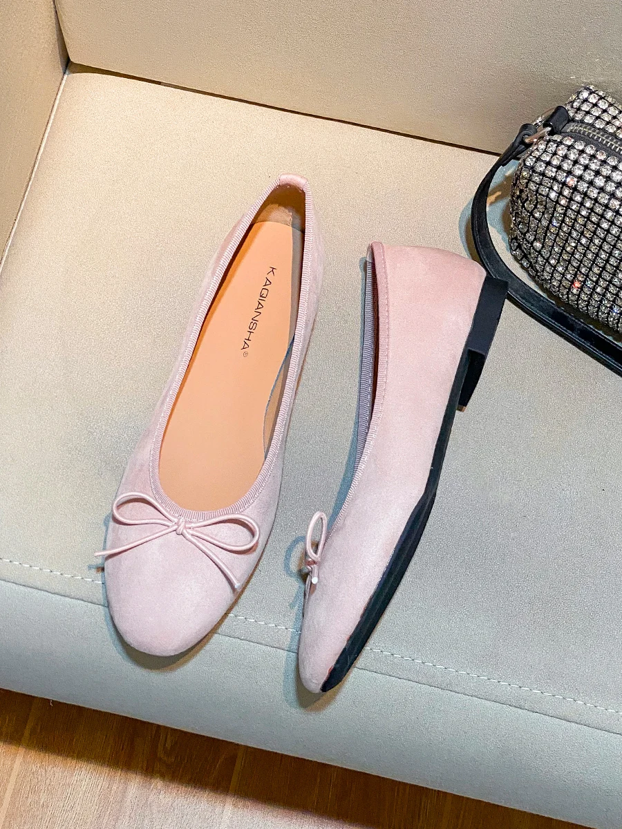 pink-ballet-flat-shoes-women's-new-2026-elegant-soft-bottom-comfortable-commuting-versatile-non-tiring-slip-on-fashionable-flats