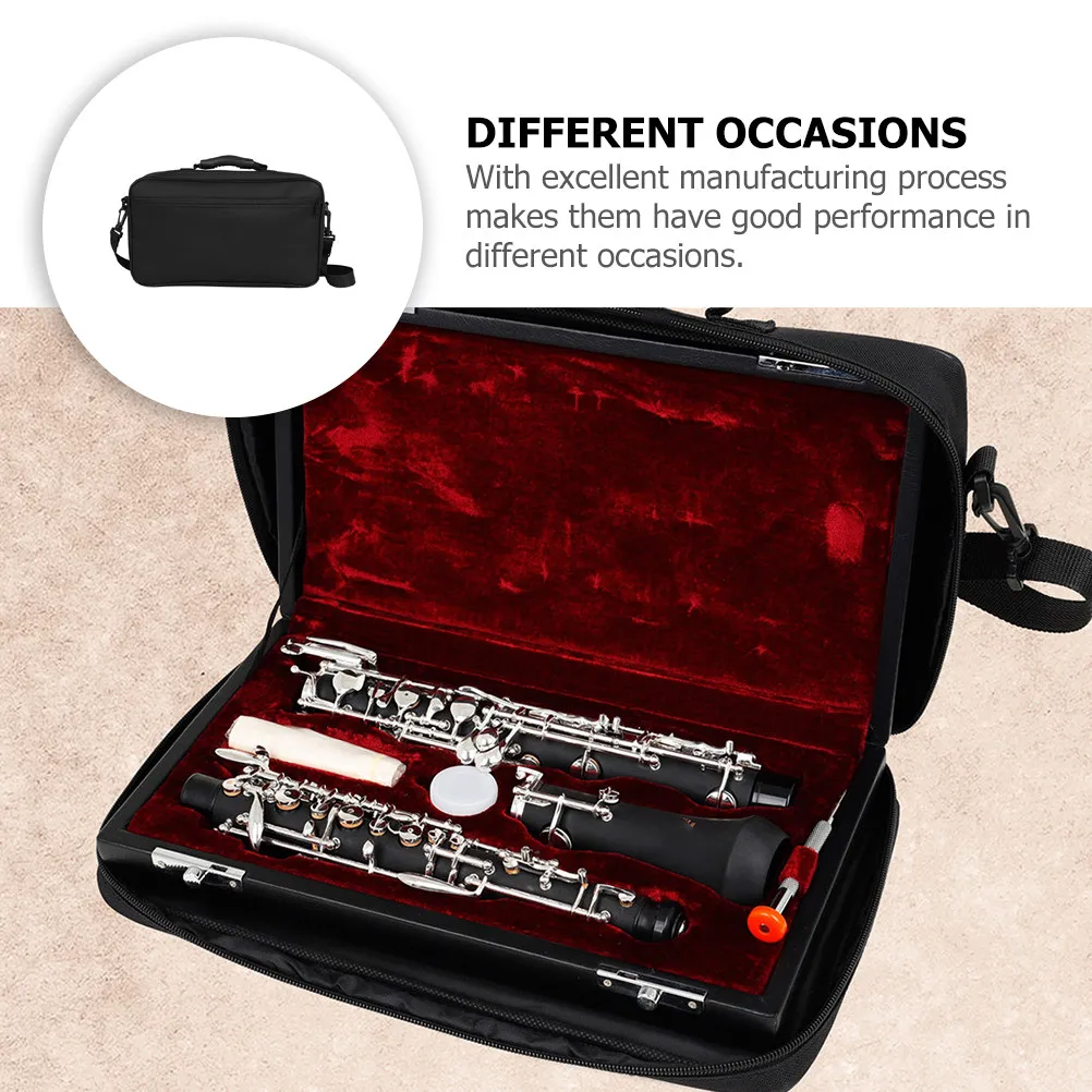 Waterproof Oboe Container High Quality Oxford Cloth Strong Stitching Ergonomic Shoulder Strap Spacious Main Compartment Plus