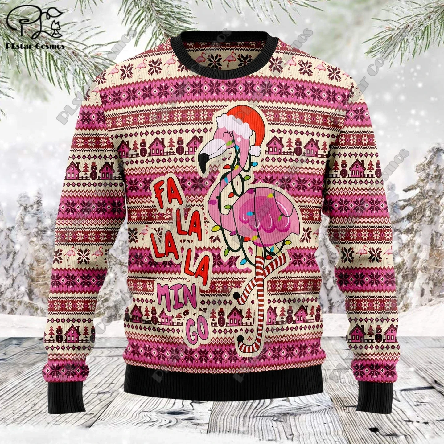 New 3D Printed Animal Custom Series Cute Christmas Pattern Ugly Sweater Street Casual Winter Sweatshirt S-35