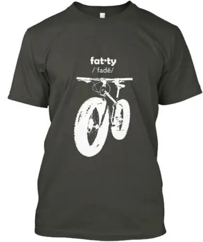 Fat Bike Fatty Tee T-Shirt Made in the USA Size S to 5XL