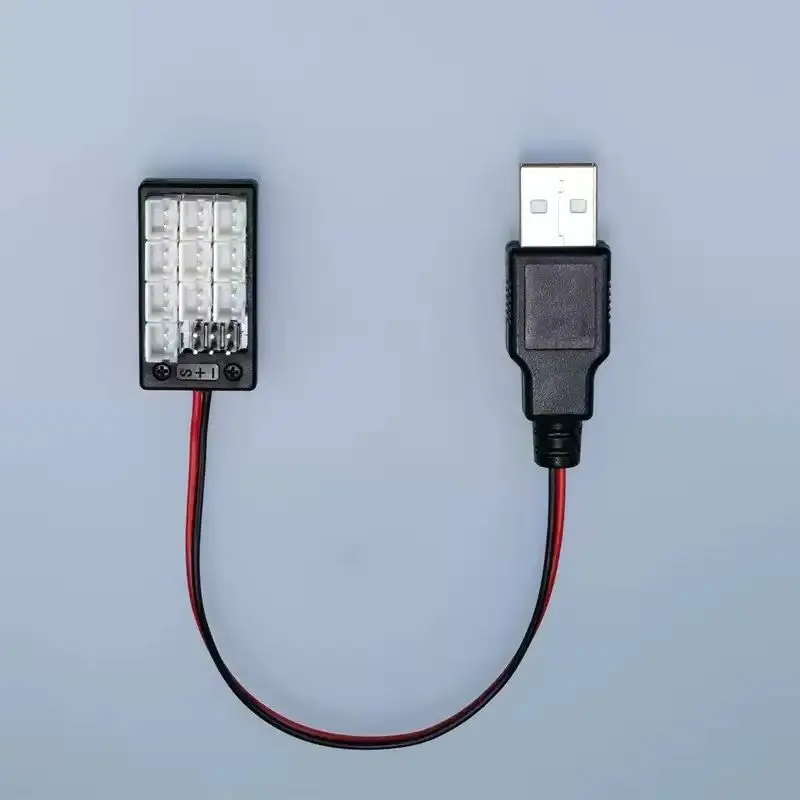 JUWUBA Model DIY USB Adapter To Dupont Cable And Ph2.0 Interface Lamp Board 5V Adapter For Tamiya RC Truck Parts Accessories