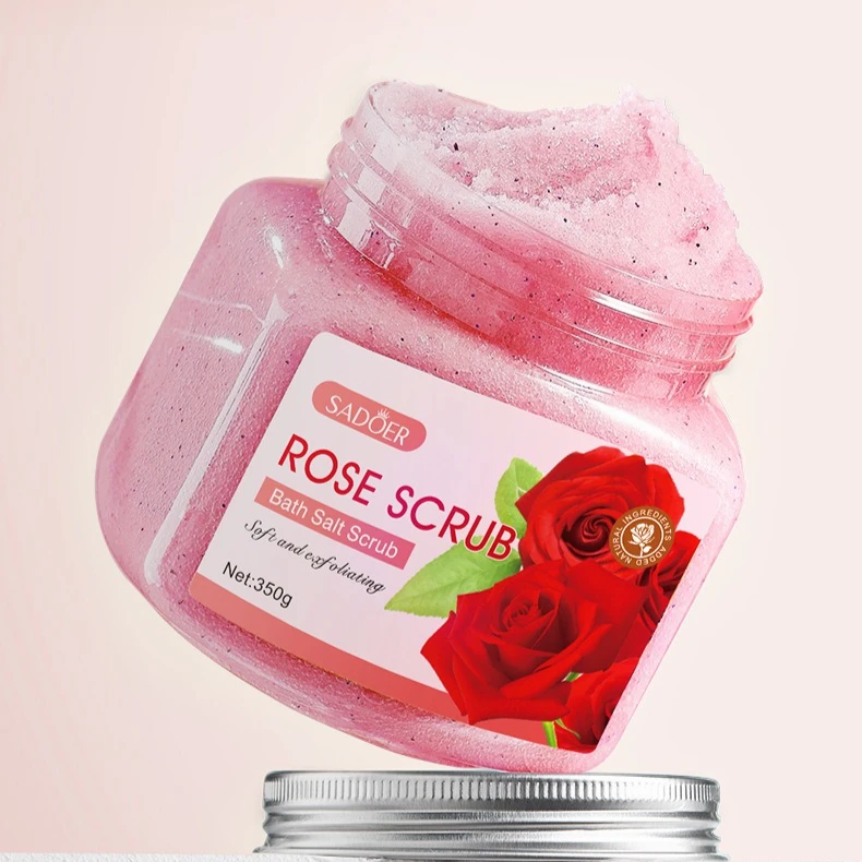 Body Scrub Bath Salt Exfoliating Delicate Skin Deep Cleansing of The Whole Body Removing Chicken Skin Body Cleansers