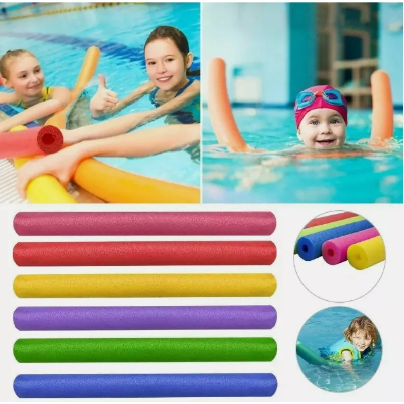 Swimming Pool Noodle Float Aid Swim Noodles Ring Foam Buoyancy Stick Useful For Kids Adult Pool Play Outdoor Accessories