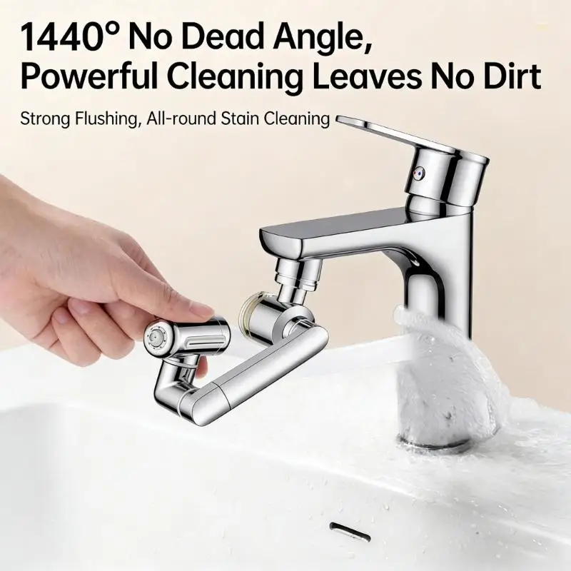 

652F Поворотные изливы на 360 градусов с регулируемым рычагом, гибкие удлинители для смесителей