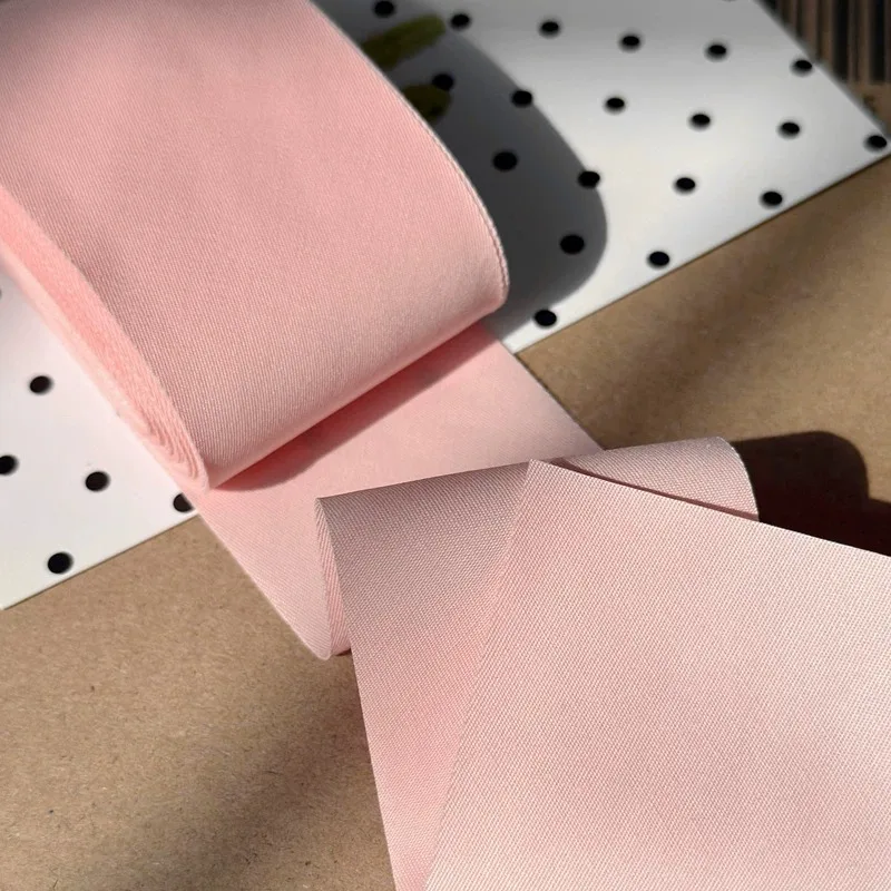 100% Gekämmtes Baumwoll-Schrägband Mittlere Dicke Geflochtenes Band für Leinenkleidung Bettwäsche Kissen DIY Nähzubehör – Detail 6