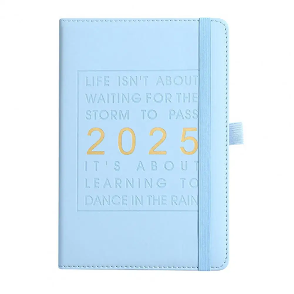 2025 Weekly Planner Reference Calendar Monthly Planner 2025 2025 Inspirational Quotes Planner Notebook with Faux Leather