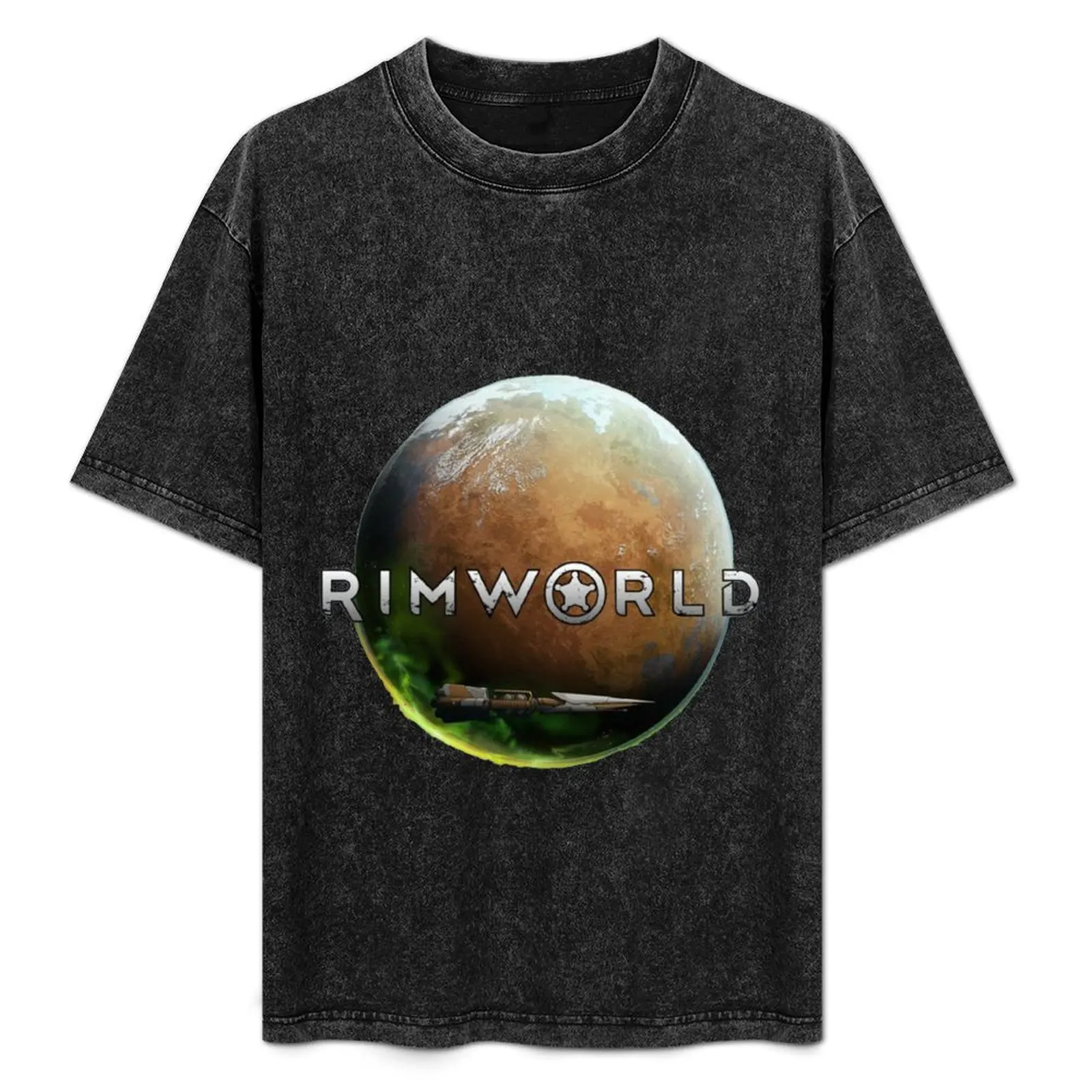 

Planet Rimworld T-Shirt Casual Daily Wear Short Sleeve Top