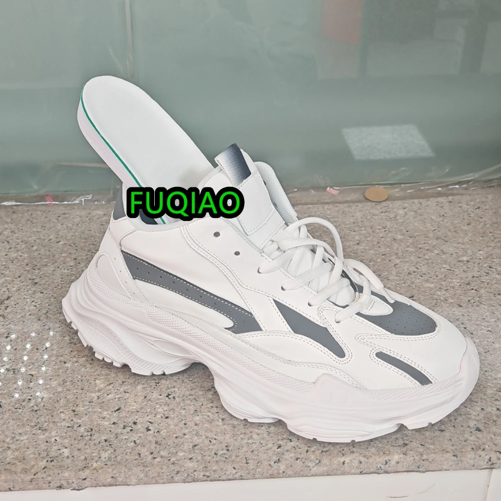 

Кроссовки, увеличивающие рост для мужчин и женщин, обувь-лифт 7 см на толстой мягкой подошве, удобные повседневные спортивные кроссовки для ходьбы, бега