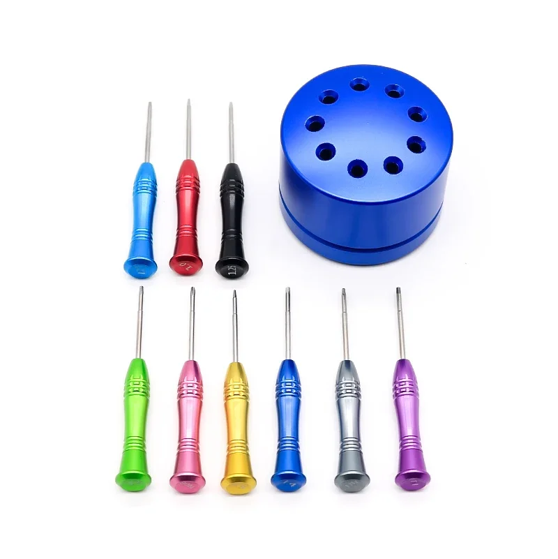 Denta Lab Technician Abutment Mini Screwdriver Tools Set with Stand