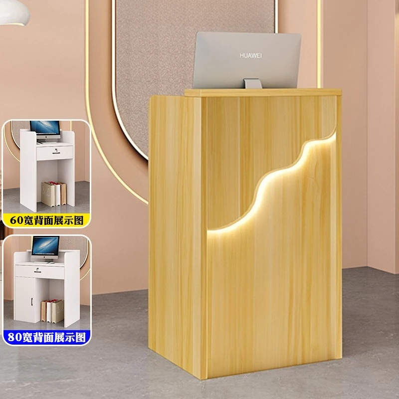 

Minimalist Reception Desks Sophistication Solid Reception Desk Premium Reinforced Office Furniture Scrivania Di Accoglienza LJ40