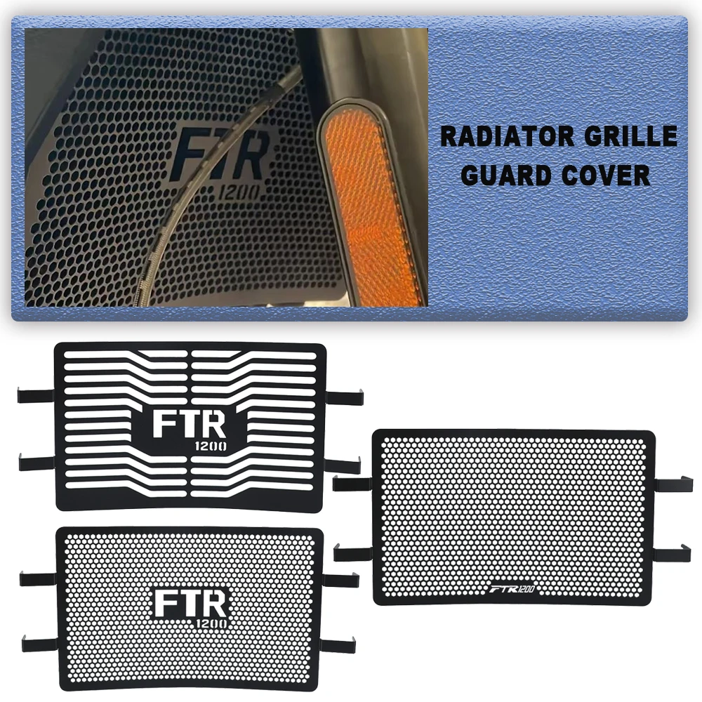 

Motorcycle Radiator Grille Guard Cover Protector FOR INDIAN FTR1200S FTR1200R FTR1200 FTR 1200 S R CARBON RALLY SPORT 2019- 2025
