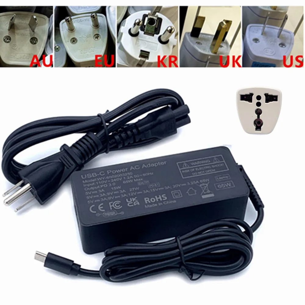 

Адаптер переменного тока USB-C для камеры PD-65W Type-C для Canon EOS R7 R10 R50 Nikon Z5 Z6 Z7 Z9 Z30 ZFC Z6II Z7II Привязь для потоковой передачи в реальном времени