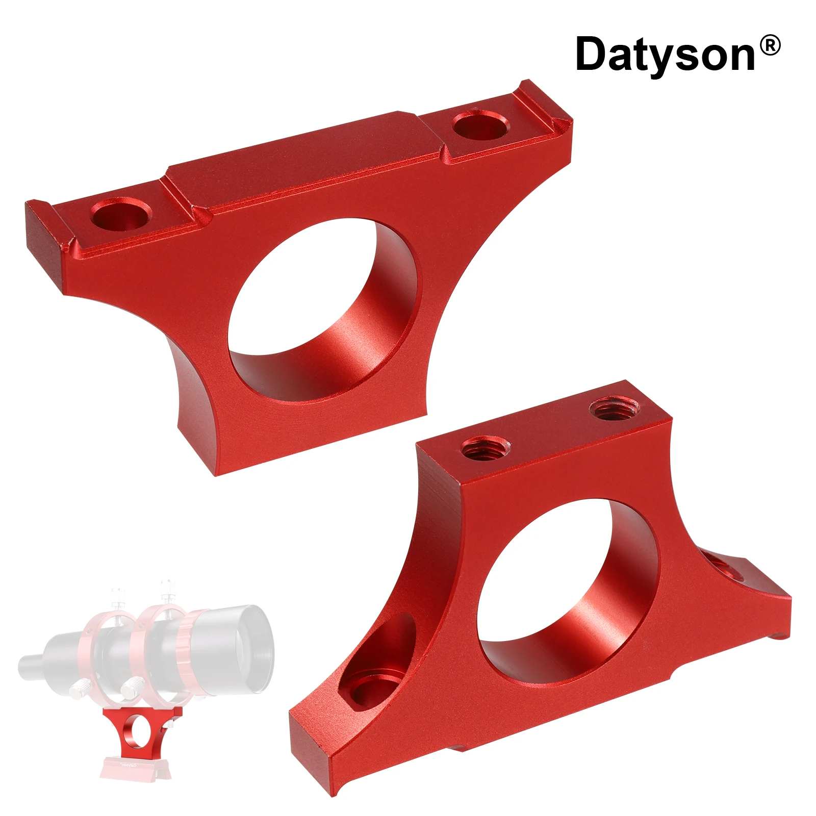 Datyson All-Metal Finder Scope Riser Bracket for Astronomical Telescope