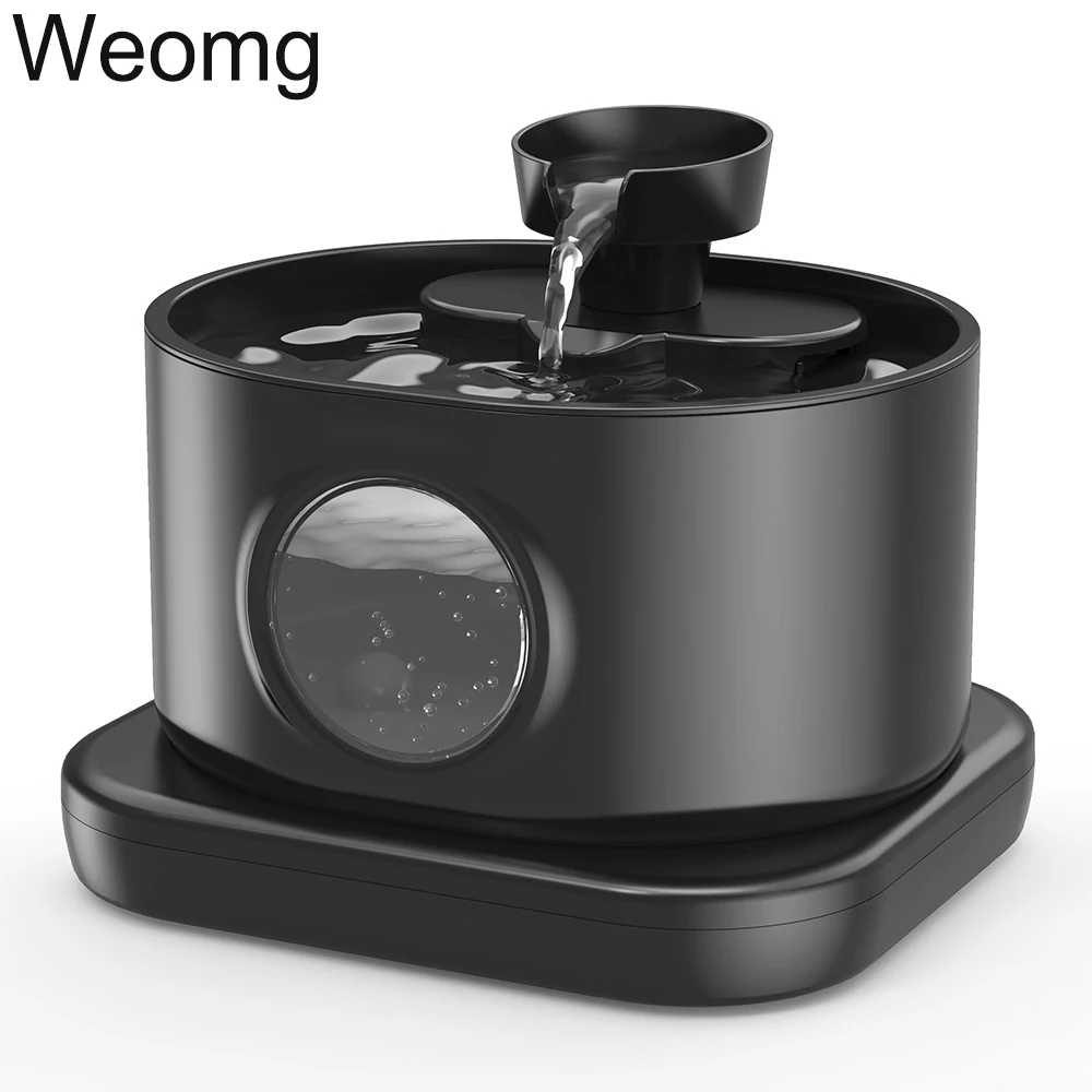 3L Wireless Recharging Sensor Cat Water Drinking Fountain Battery Operated Automatic Pet Motion Sensor Dog Water Dispenser Bowl