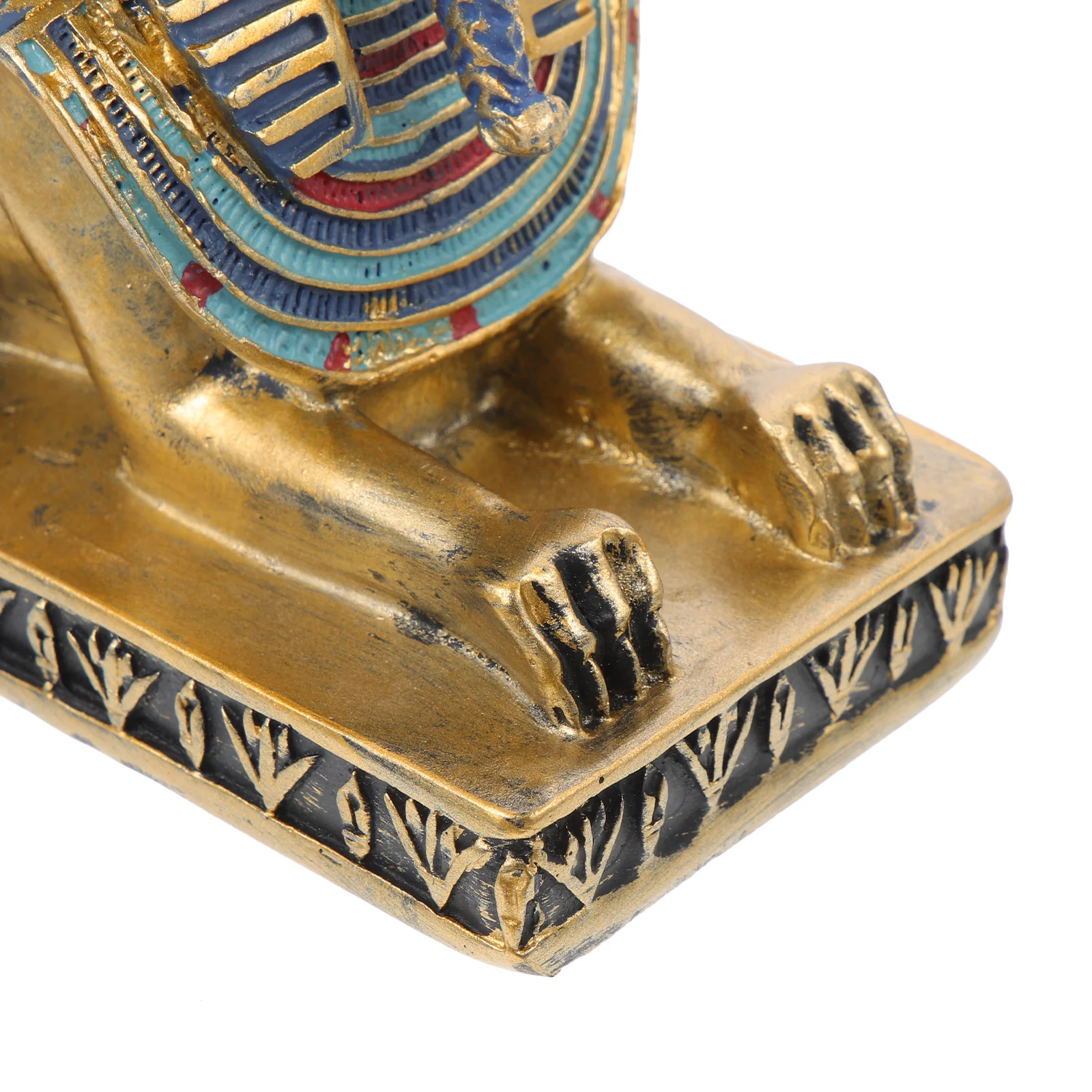 

Resin Lion Human Holder Exquisite Vintage Decorative Craft for Home Party Living Room Desktop Elegant Stand