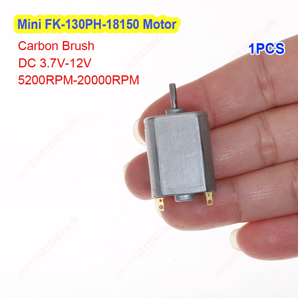 DC 3.7V 6V 7.4V 12V FK-130PH-18150 High Speed Motor Strong Magnetic Carbon Brush Large Torque Toy Model Remote Control Car