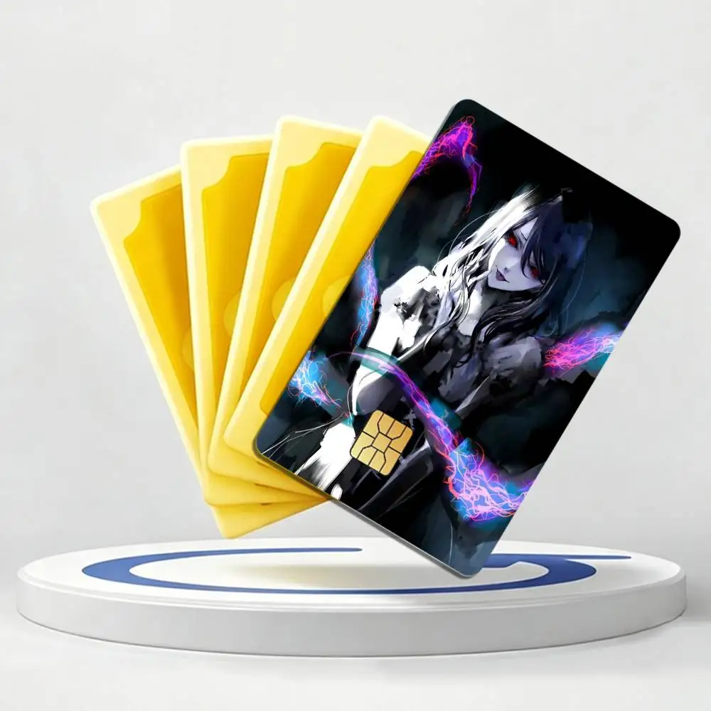 Ken K-Kaneki Tokyo G-Ghoul Card Stickers for Bank Access Protective Waterproof Film Cover Sticker Gift