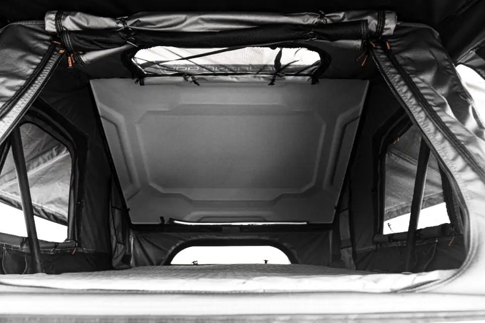 

New design large size ABS hard shell side open roof tent for 3-4 people