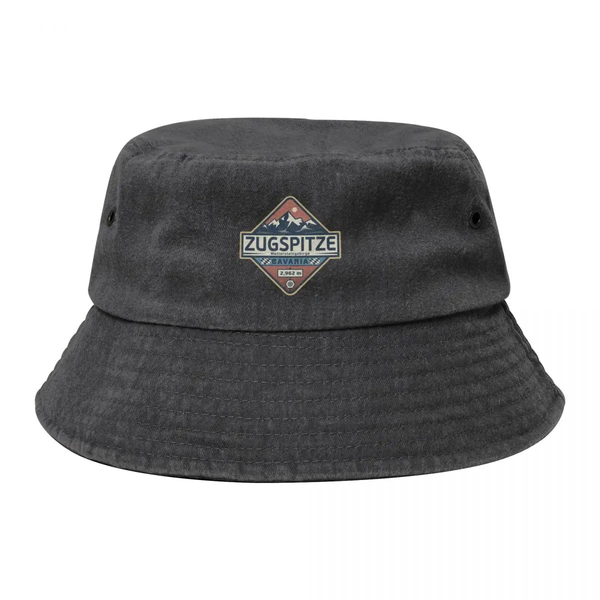 

Zugspitze, Bavaria, Germany Bucket Hat custom Hat Military Cap Man Female Men's