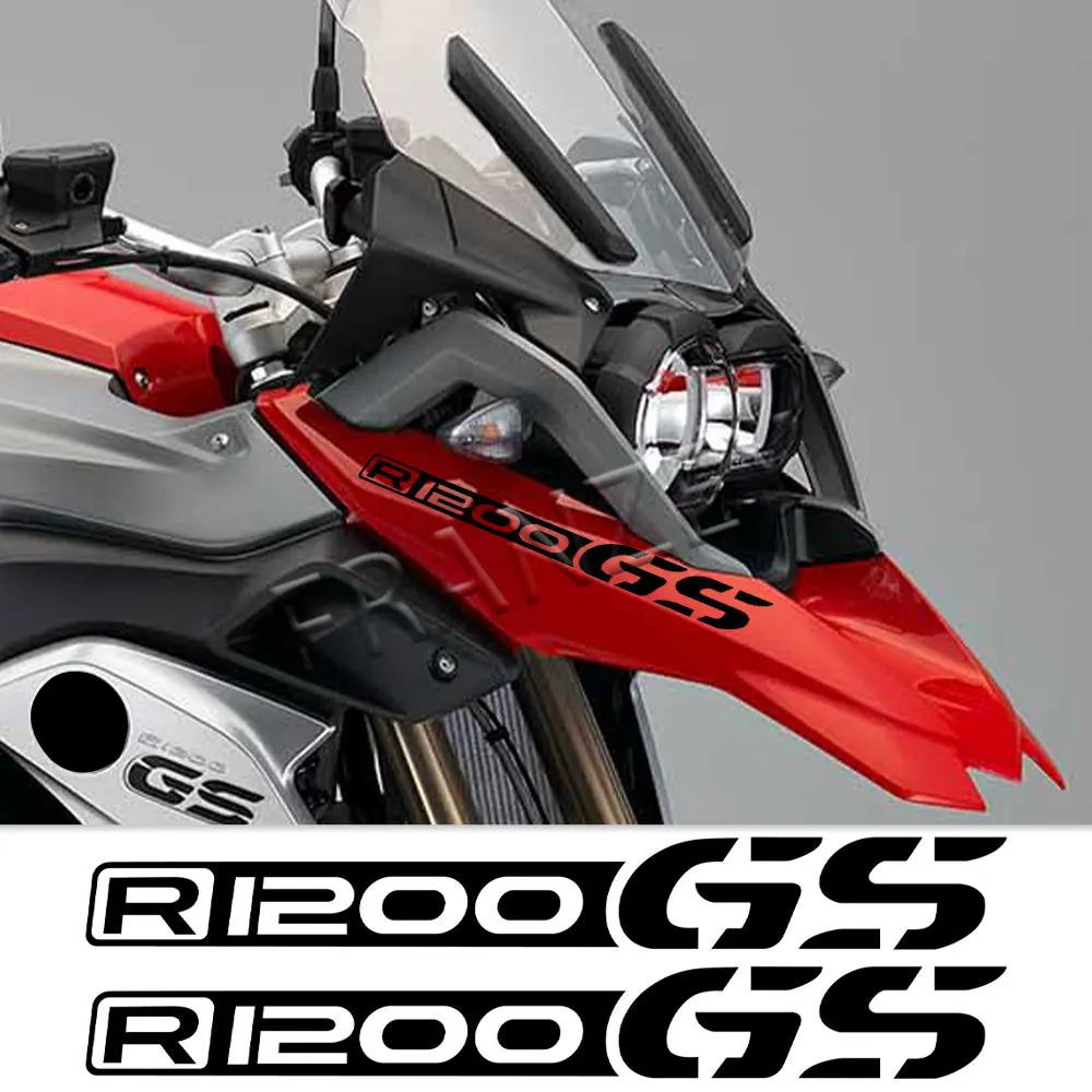 For R1200GS Motorcycle Stickers Waterproof Front Fairing Decal Adventure Accessories R1200 R R1200 GS 1200GS ADV LC