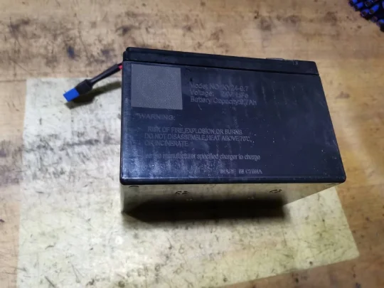 24V 7AH Rechargeable Lithium Battery Lead-acid Battery For 300W Electric Underwater Scooter Accumulator Water Propeller