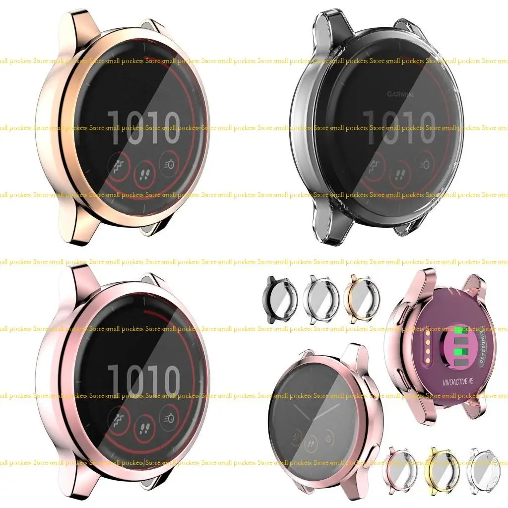 

R1WD Shock -Resection для крышки корпуса для Vivoactive 4 45 мм полноэкранного бампера