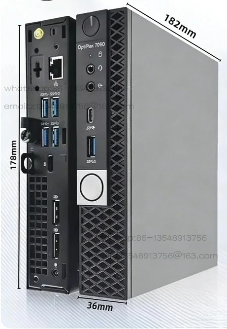 

Desktop computer i5 office home mini small host portable 4K high definition micro chassis