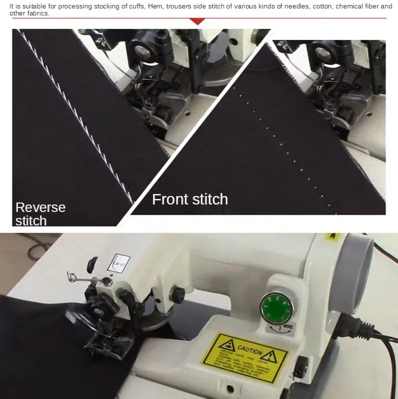 

KX500 Desktop Sewing Machine for Home Use Blind Stitching Direct Drive Trouser Sewing 220V 120W Household Appliance