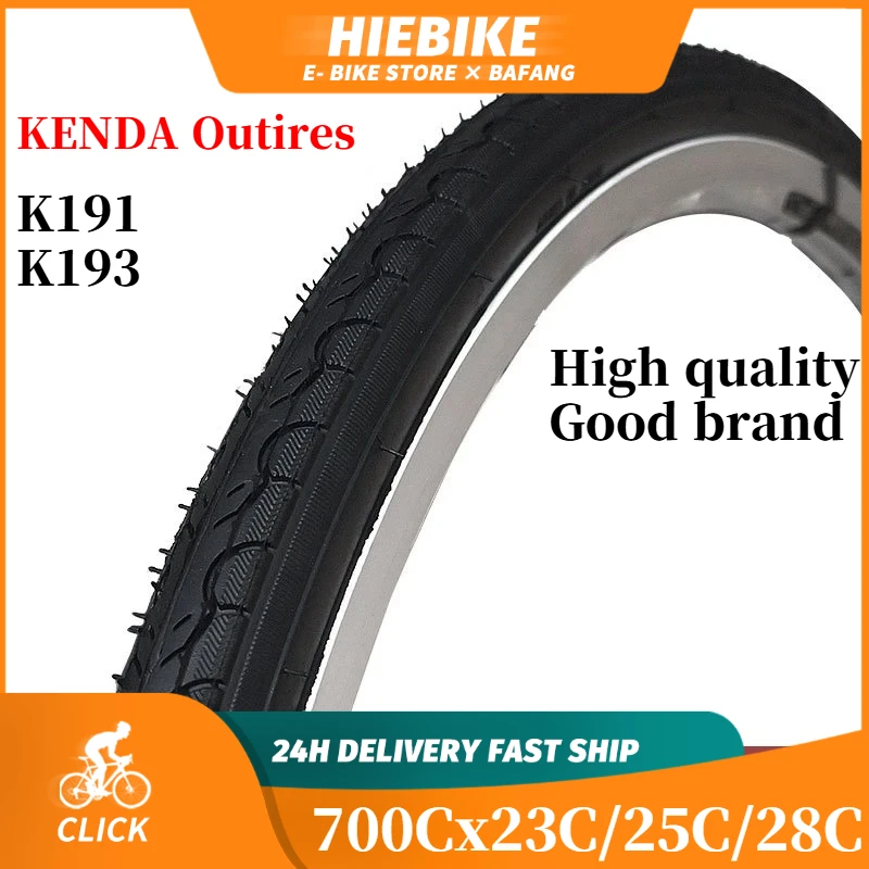 Neumático de Bicicleta KENDA, Neumáticos para Bicicleta de Montaña y Carretera, 700C 700 * 23C 25C 28C, Neumático Desmontable de Goma, Neumático Neumático, Equipo de Ciclismo