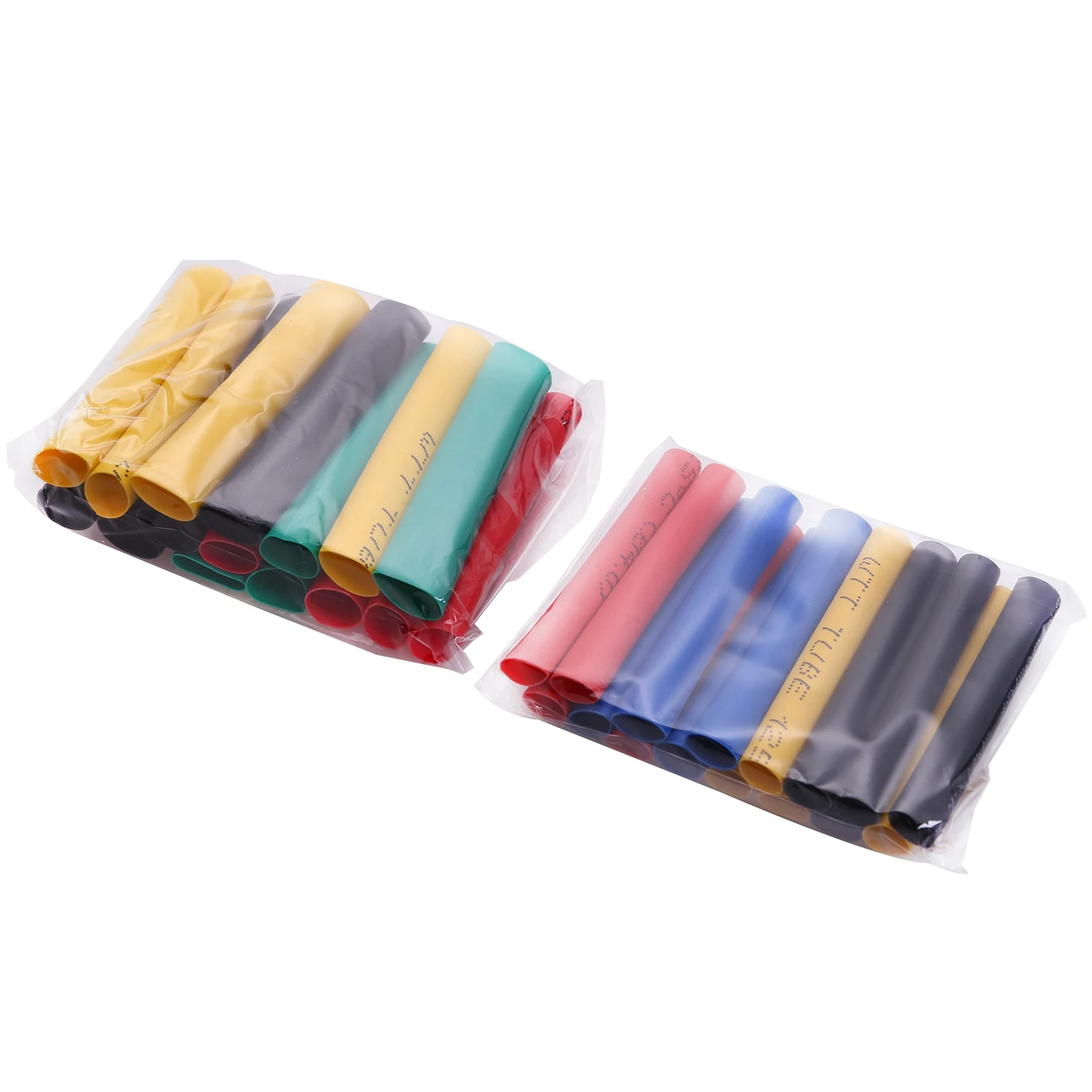 🔅164Pcs PE Shrinking Assorted Heat Shrink Tube Wire Cable Insulated Sleeving Tubing Set Tool Accessories