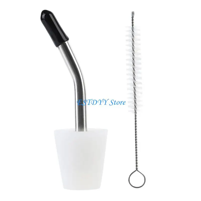 G6DE Portable Outdoor Camping Kettle Mouth Coffee Teapot Extension Tube Water Pipe Nozzles Ultralight Camping Equipment