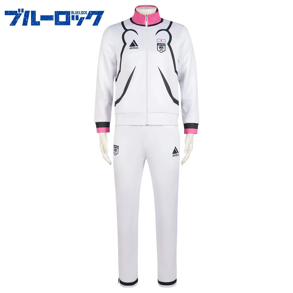 BLUE LOCK-Costume Cosplay pour Homme, Perruque de Football, Uniforme de dehors, Complet Trempé, Isagi YopiercBachira Meguru Chigiri Hyoma