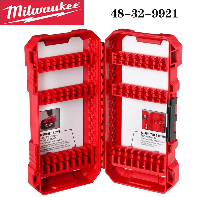 

Milwaukee 48-32-9921 Удобный стиль, настраиваемый средний корпус, ударные прочные аксессуары для драйверов