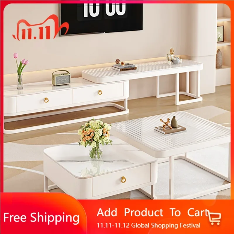 

Designer Modern Coffee Tables Unique Salon Decor Trendy Square Coffee Tables Aesthetic Nordic Regale Couchtisch Trendy Furniture