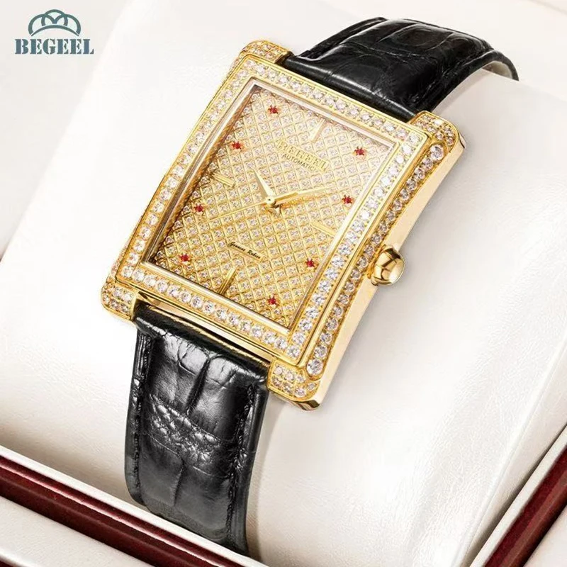 

BEGEEL men's watches, men's mechanical watches, business mechanical watches, gentleman mechanical watches, luminous men's watche