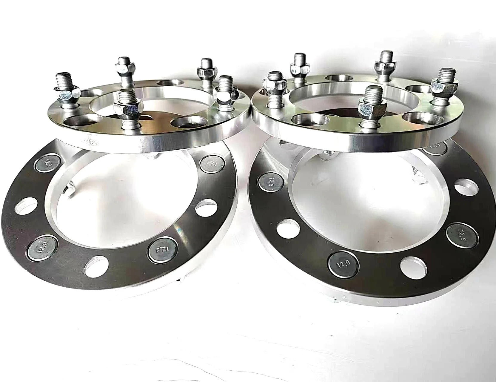 2X 0.6inch 15mm 5x120 74.1 Universal Car Wheel Spacer Adapters For E39 5-series525i 528i 530i 540i M5 E23 E38 730i 730il 7