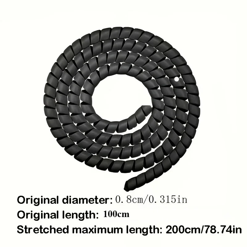 2pcs Cable Protector Sleeve, Scooter Accessory, Color Changing Wrap-Around Conduit Tube, Dustproof & Wear Resistant Cable Guard