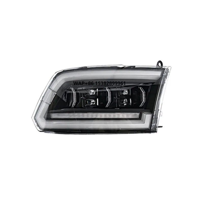 For Dodge for Ram 1500 2500 Car Lights 2009-2018 LED Projector Head Lamp Daytime Running Light 12V Automotive Accessory