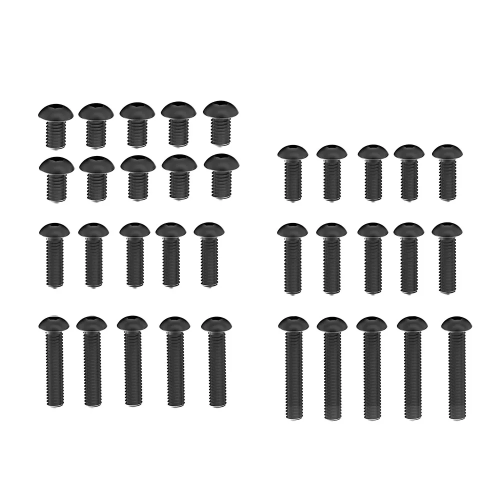 RLAARLO All-Round Terminator/SBK10 / F10 / S10 Universal Screws 6mm-30mm M2.5 M3 M4 Nut Set Screw Accessories