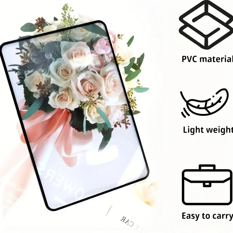 1PC Magnifier Magnifying PVC Plastic Sheet Easy Handhold Full Page Reading Aid Low Vision for Books Reading Newspaper 180*120mm