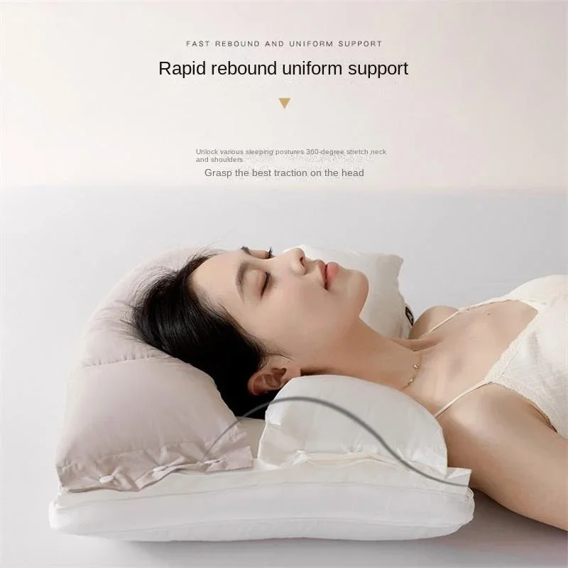 

Neck pillow, three-in-one beauty pillow, side pillow, ear pillow, face pillow, supine pillow, traction pillow, lying pillow