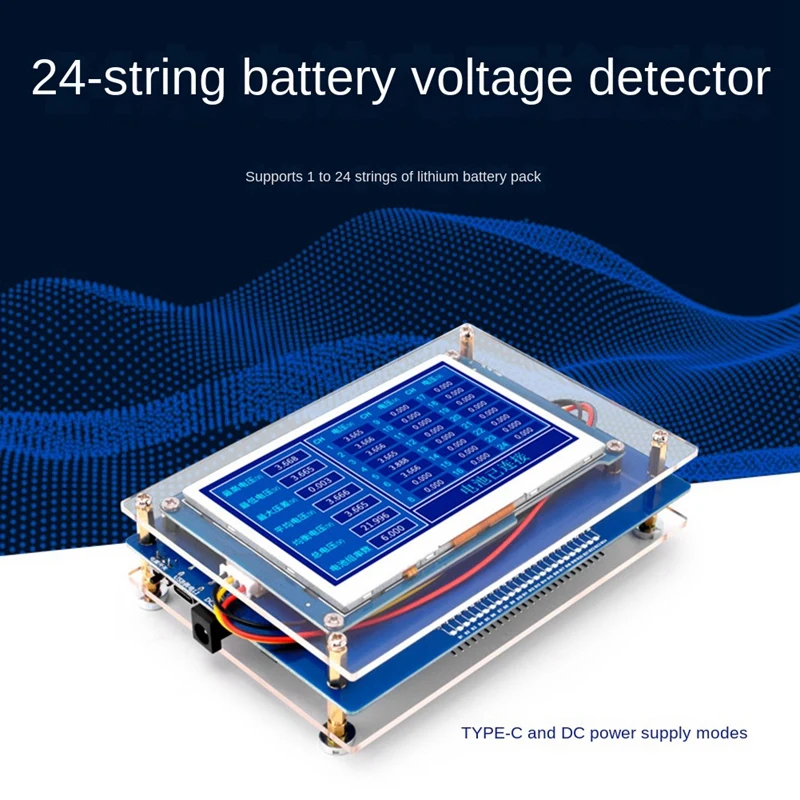 24S Lithium Battery Voltage Tester Equalizer Efficient Maintenance Detection Tool Intelligent Pressure Repair Instrument CNIM Ho