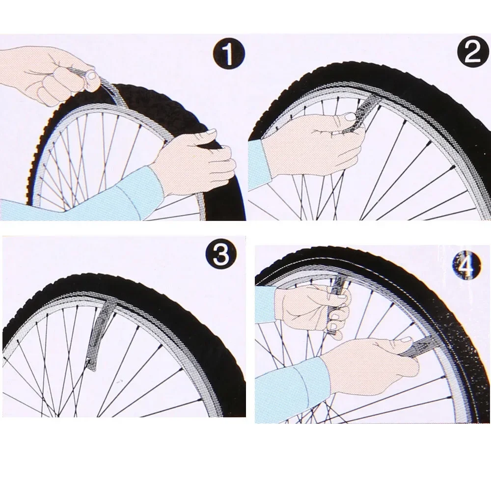 スチール製自転車タイヤレバー,頑丈な車の改造ツール,スクーターの修理ツール,クラウンバー,スパチュラ,1個