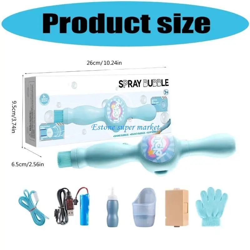 090B 안전한 친절한 플라스틱 거품 지팡이 아이를 위한 자동적인 거품 기계는 사건과 축하에 가족 결합을 합니다