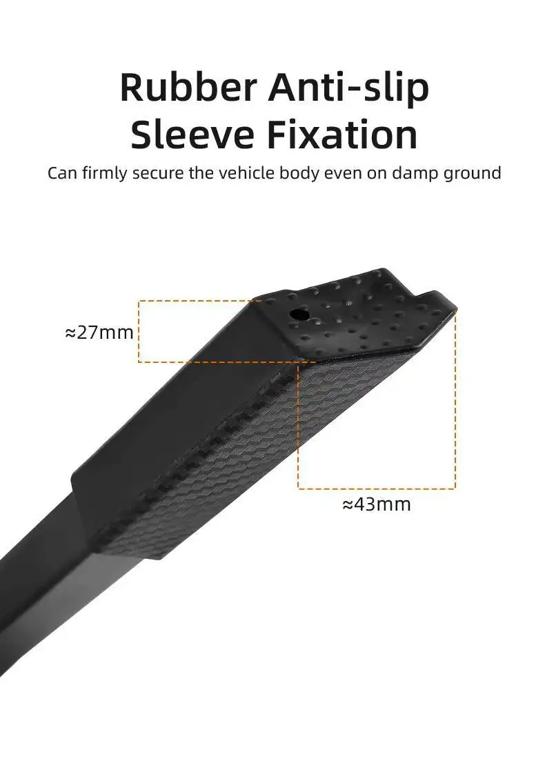 ESLNF Fahrradzubehör Fahrradständer aus bruchsicherer Aluminiumlegierung, verstellbare Länge, anwendbar für Fahrräder – Detail 9