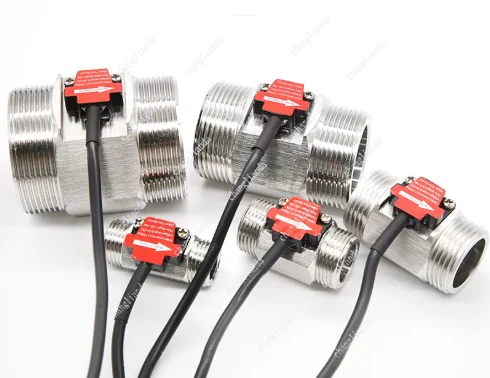 1 Inch 4points 50mm Stainless Steel Flow Meter,electromagnetic Flow Sensor, Water Heater, Water Dispenser Flow Rate 58mm